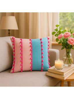 THROW PILLOW - Dual Tone Basketweave Cushion Cover