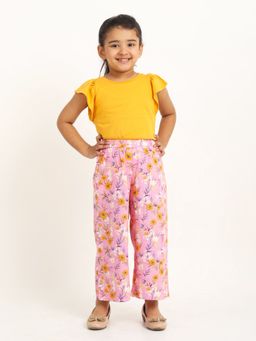 Campana - Girls Serena Top with Culottes Clothing - Yellow (Set of 2)