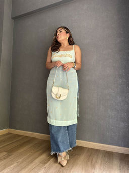 Ensembles - Senorita Pastel Green Kurta