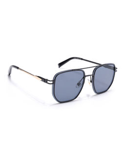 Voyage - Unisex Wayfarer Sunglasses Black Lens with Black Frame (MG6693) (55)