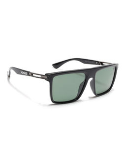 Voyage - Unisex Square Polarized Sunglasses Green Lens with Shine Black Frame (PMG6593) (58)