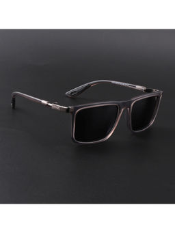 Voyage - Unisex Square Polarized Sunglasses Black Lens with Grey Frame (PMG6648) (53)