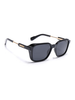 Voyage - Unisex Wayfarer Polarized Sunglasses Black Lens with Black Frame (PMG6692) (57)