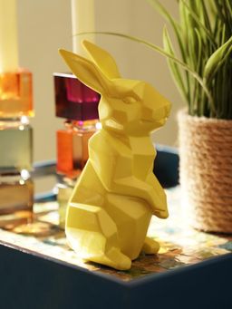 Pure Home + Living - Taupe Polyresin Rabbit Figurine