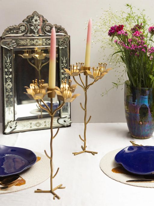 Home Couture Collective Omini Candle Stands Set of 2