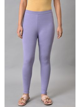 W - Purple Solid Tights