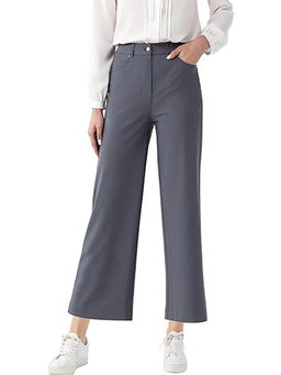 Outzidr - Grey Straight Fit Trouser