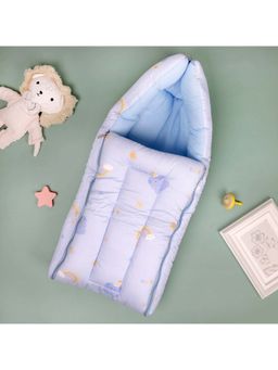 Kicks and Crawl - Tiny Trunks Carry Nest Blue (0-6 Months)