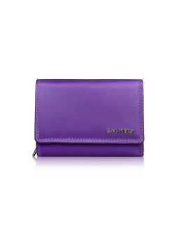 Calfnero - Women's Purple Classic Compact Wallet