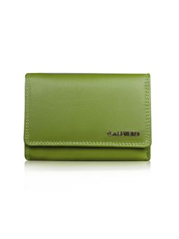 Calfnero - Women's Green Classic Compact Wallet