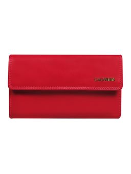Calfnero - Women's Red Compact Wallet