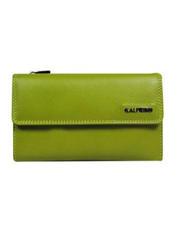 Calfnero - Women's Green Compact Wallet