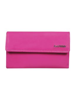 Calfnero - Women's Pink Compact Wallet