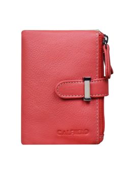 Calfnero - Taupe Compact Leather Wallet