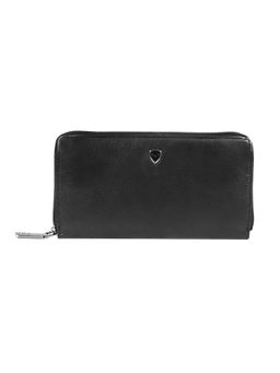 Calfnero - Women's Black Leather Compact Wallet