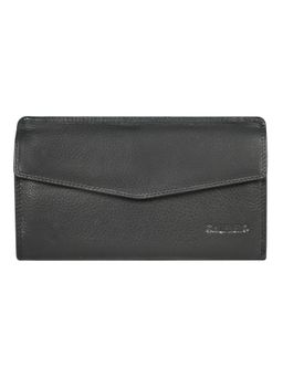 Calfnero - Women's Black Leather Wallet