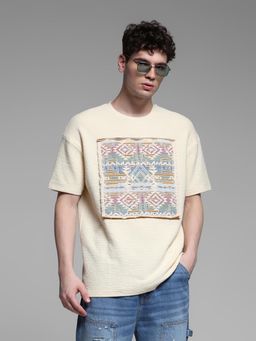 Jack & Jones - Yellow Oversized Fit T-Shirt