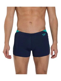 Speedo - Men Endurance+ Boom Splice Aqua Shorts - Navy & Jade