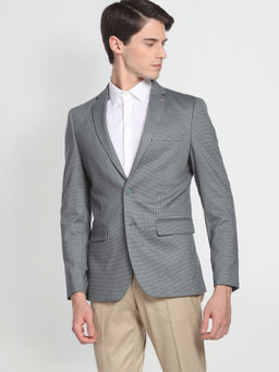 Arrow - Zero Calorie Slim Fit Dobby Blazer
