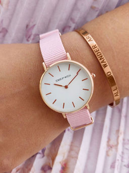 Joker and Witch - White Nylon Watch - JWBS266