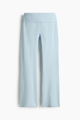 H&M - Women Blue Knitted Yoga Pants