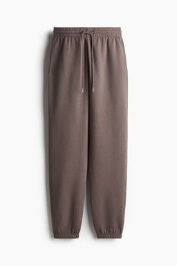 H&M - Women Beige Cotton-Blend Sweatpants