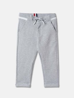 R&B - Grey Solid Grey Melange Trackpant