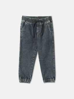 R&B - Stone Wash Relaxed Boys Jeans