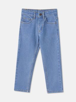 R&B - Light Solid Regular Boys Jeans