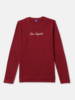R&B - Red Regular Boys T-Shirt