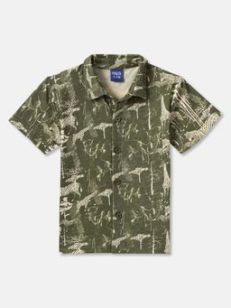 R&B - Printed Regular Boys Shirt