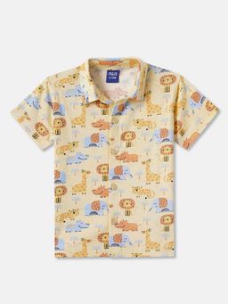 R&B - Yellow Conversational Novelty Regular Boys Shirt