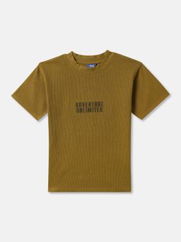 R&B - Olive Regular Boys T-Shirt