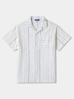 R&B - Striped Regular Boys Shirt