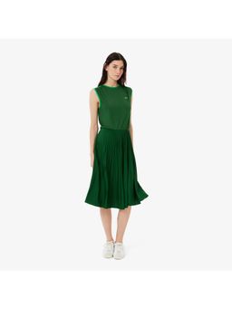 Lacoste - Sleeveless Pleated Dress
