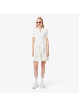 Lacoste - Pleated Polo Collar Dress