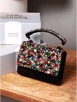 THE TAN CLAN - Kylie Black Clutch