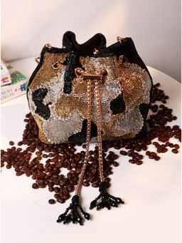 THE TAN CLAN - Terra Black Bucket Bag