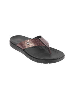 Metro - Men Brown Casual Open Slipper Sandals