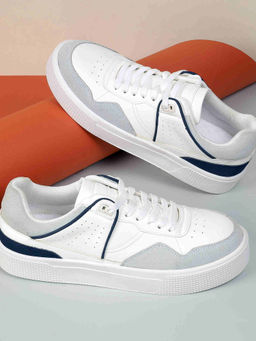 Metro - Men White Casual Sneakers