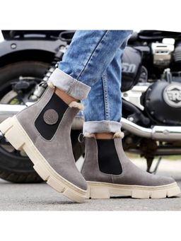 Bacca Bucci - Alpine Armor Genuine Suede Leather Chelsea Snow Mens Boots