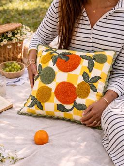 Chumbak - Limoncello Citrus Zest Cushion