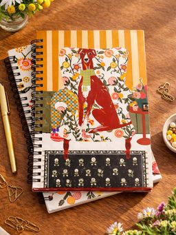 Chumbak - Florentine Hound Citrus Zest Notebook
