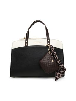 Anne Klein - Black and White Handled Satchel