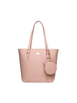 Anne Klein - Rose Pink Tote Bag with A Card Case