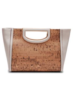 Anne Klein - Cut-Out Metal Handle Satchel