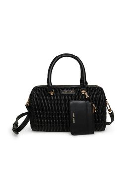 Anne Klein - Textured Black Satchel