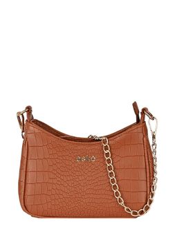 Eske - Jena Beige Animal Print Vegan Leather Shoulder Bag