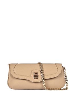 Eske - Rachel Beige Solid Vegan Leather Shoulder Bag