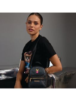 Hamster London - Black Ted H Limited Ted Edition Mini Sling Bag (M)